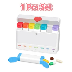 Weekly Travel Pill Organizer