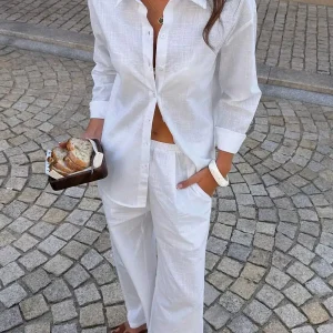 Women's 2-Piece Cotton Casual Set