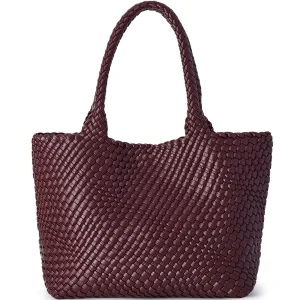 Woven Travel Tote Bag