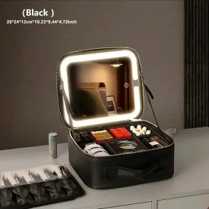 LED Makeup Travel Case