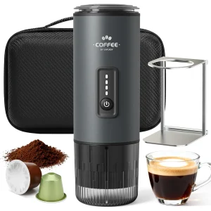Portable 3 in 1 Electric Espresso Coffee Maker