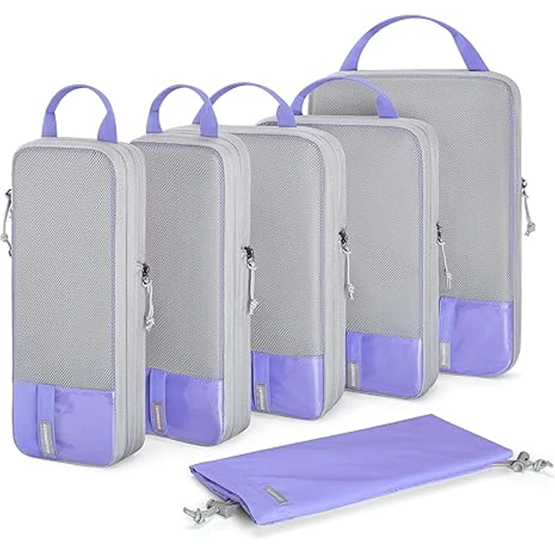 BAGSMART 6 Set Compression Packing Cubes - Image 4
