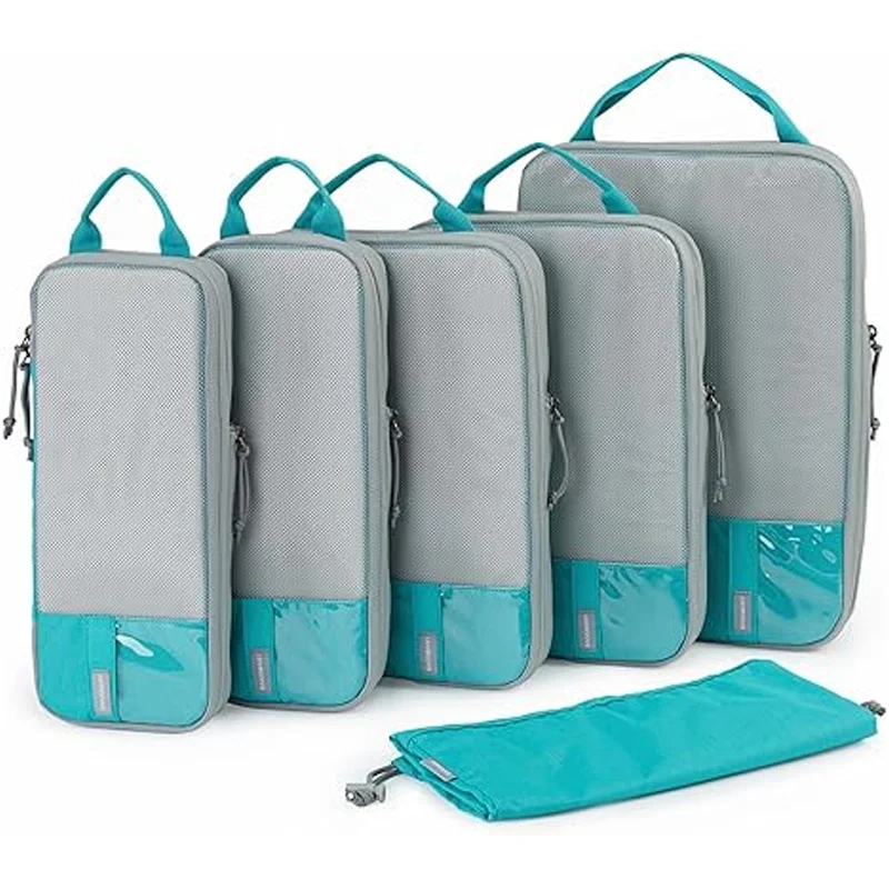 BAGSMART 6 Set Compression Packing Cubes - Image 5
