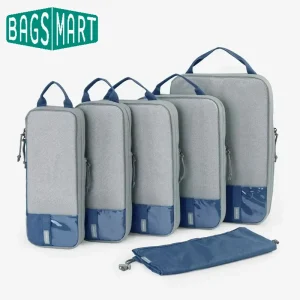 BAGSMART 6 Set Compression Packing Cubes