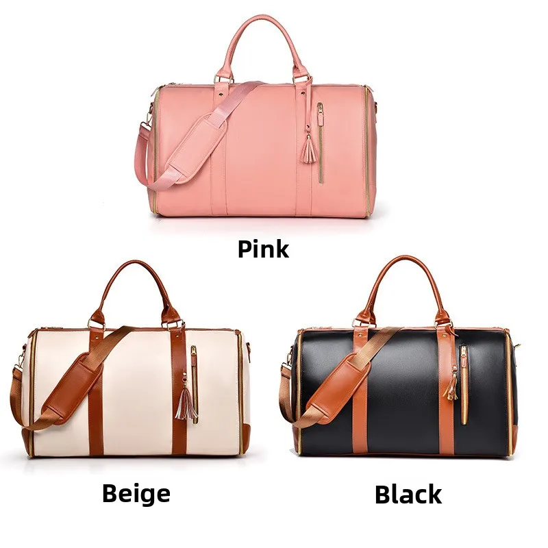 New Large Travel Foldable Ladies Clothing Luggage Bag with Pull Rod Overnight Storage Multi-Functional Suitcase for Men And W... - Image 2